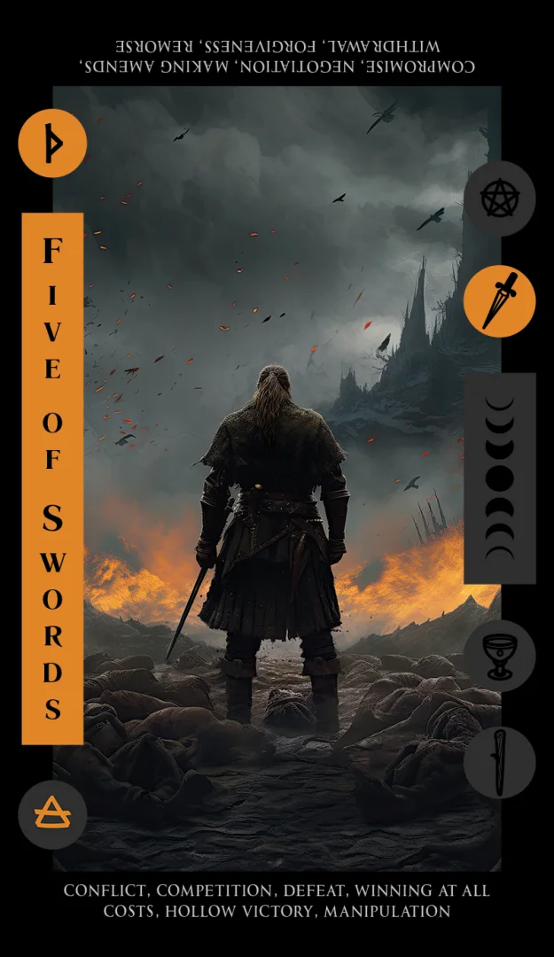 Five of Swords tarot card