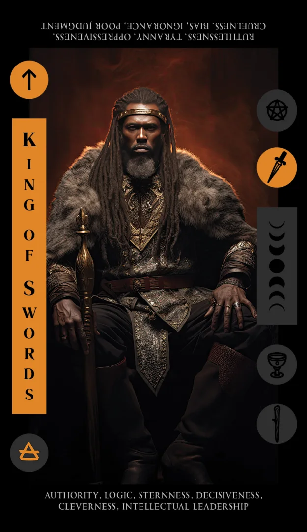 King of Swords tarot card