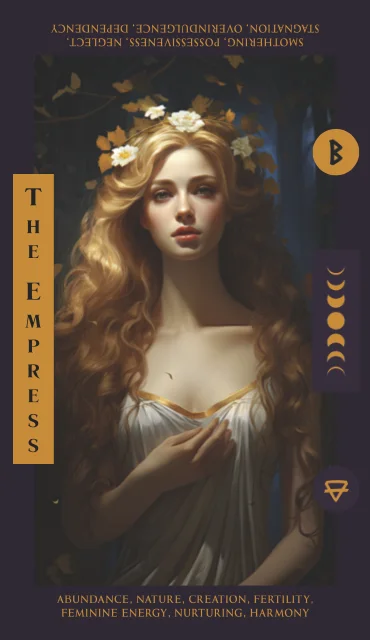 The Empress tarot card
