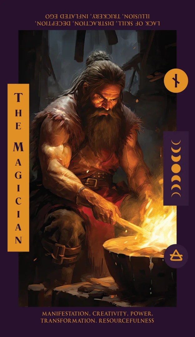 The Magician tarot card