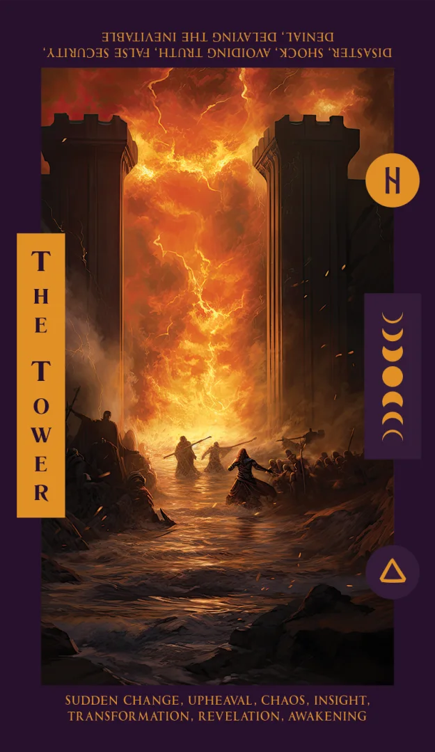 The Tower tarot card